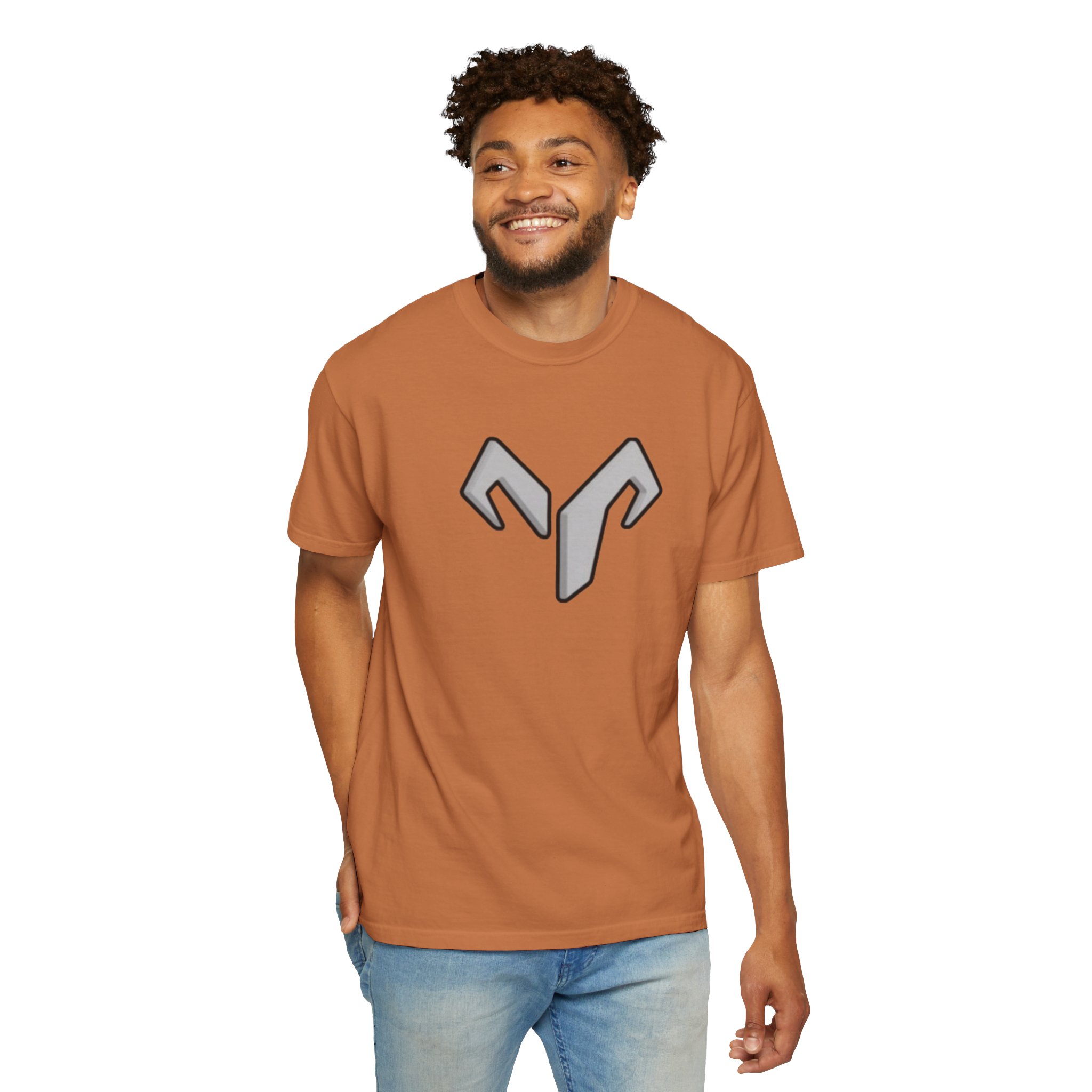 Garment-Dyed Men’s T-Shirt with YuvaanMart Logo – Comfortable, Durable & Versatile - Image 7