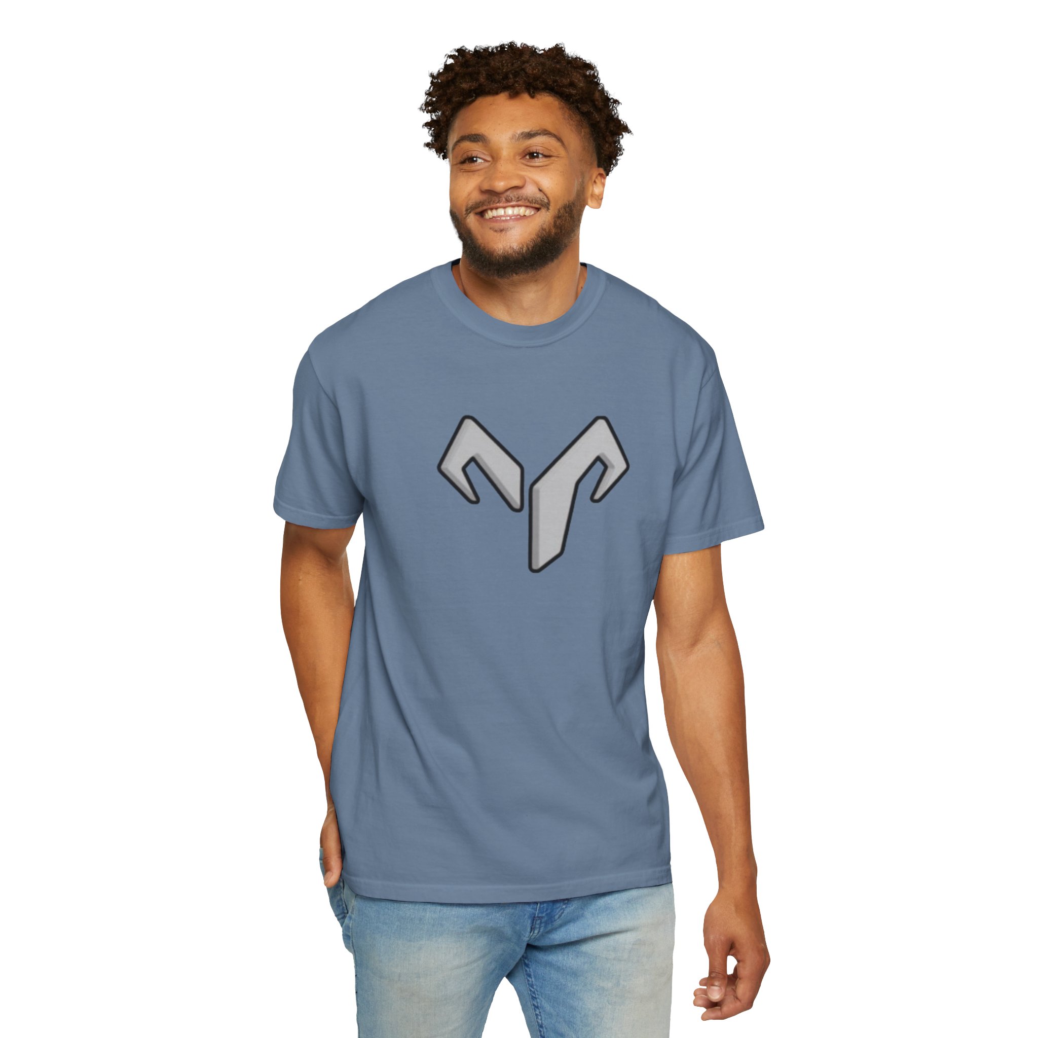 Garment-Dyed Men’s T-Shirt with YuvaanMart Logo – Comfortable, Durable & Versatile - Image 11