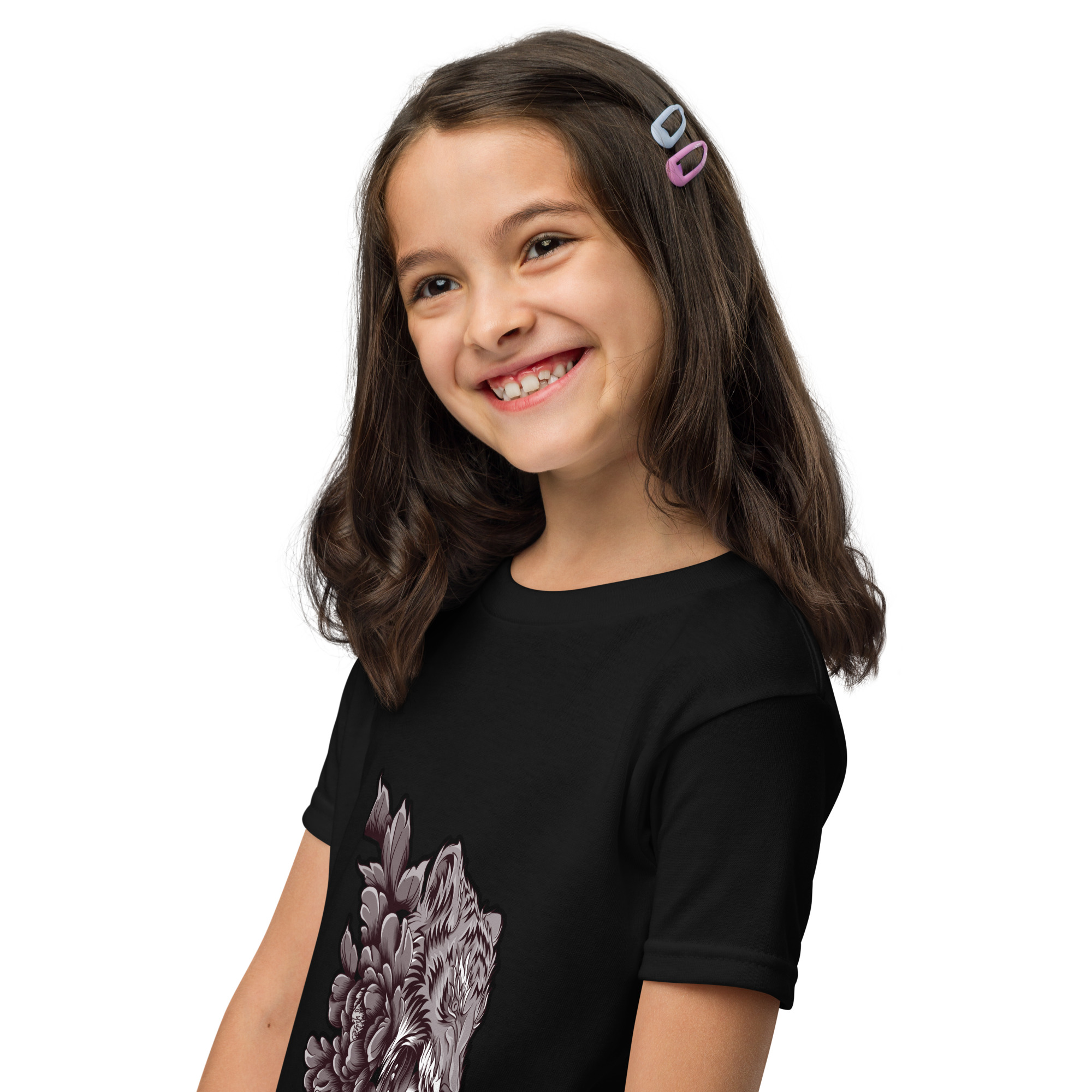 Youth Tiger Graphic T-Shirt for Girls – Stylish & Comfortable Casual Wear - Image 12