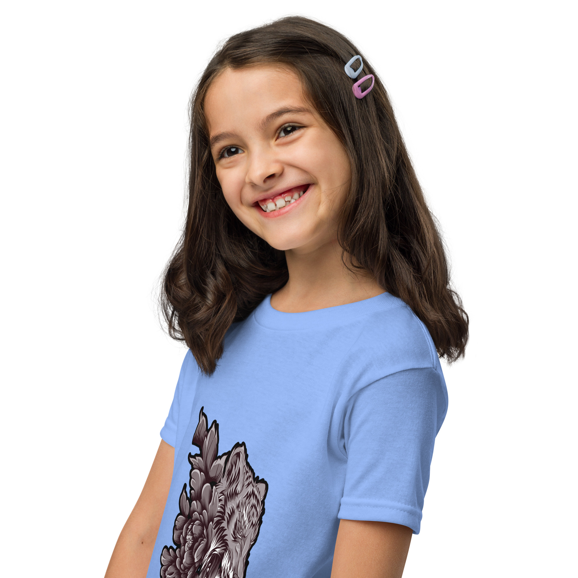 Youth Tiger Graphic T-Shirt for Girls – Stylish & Comfortable Casual Wear - Image 11