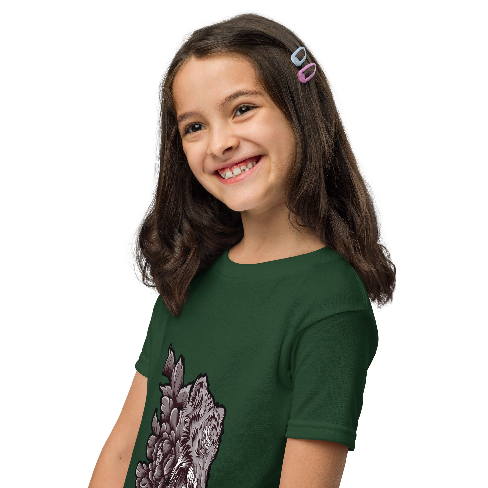 Youth Tiger Graphic T-Shirt for Girls – Stylish & Comfortable Casual Wear - Image 15