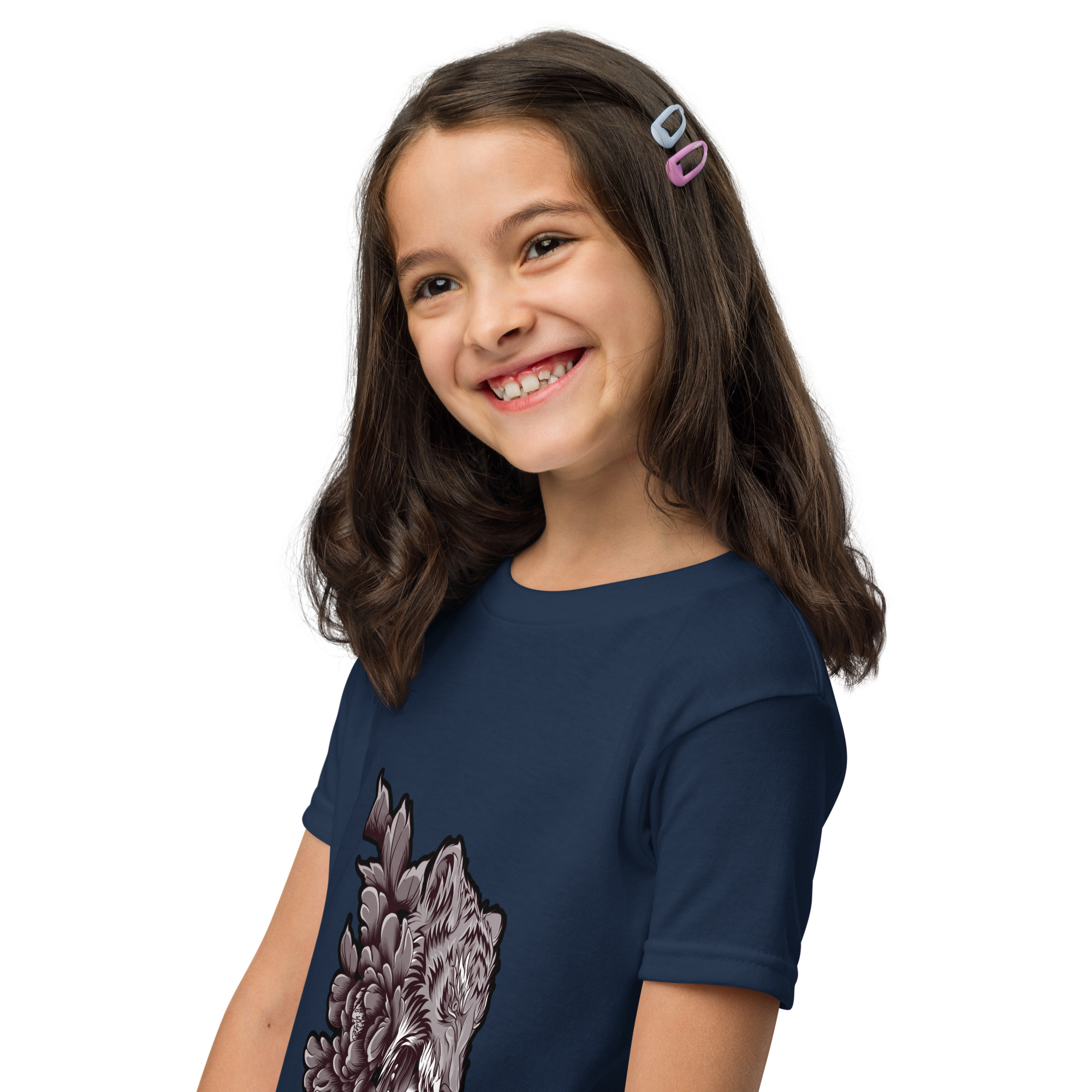 Youth Tiger Graphic T-Shirt for Girls – Stylish & Comfortable Casual Wear - Image 20
