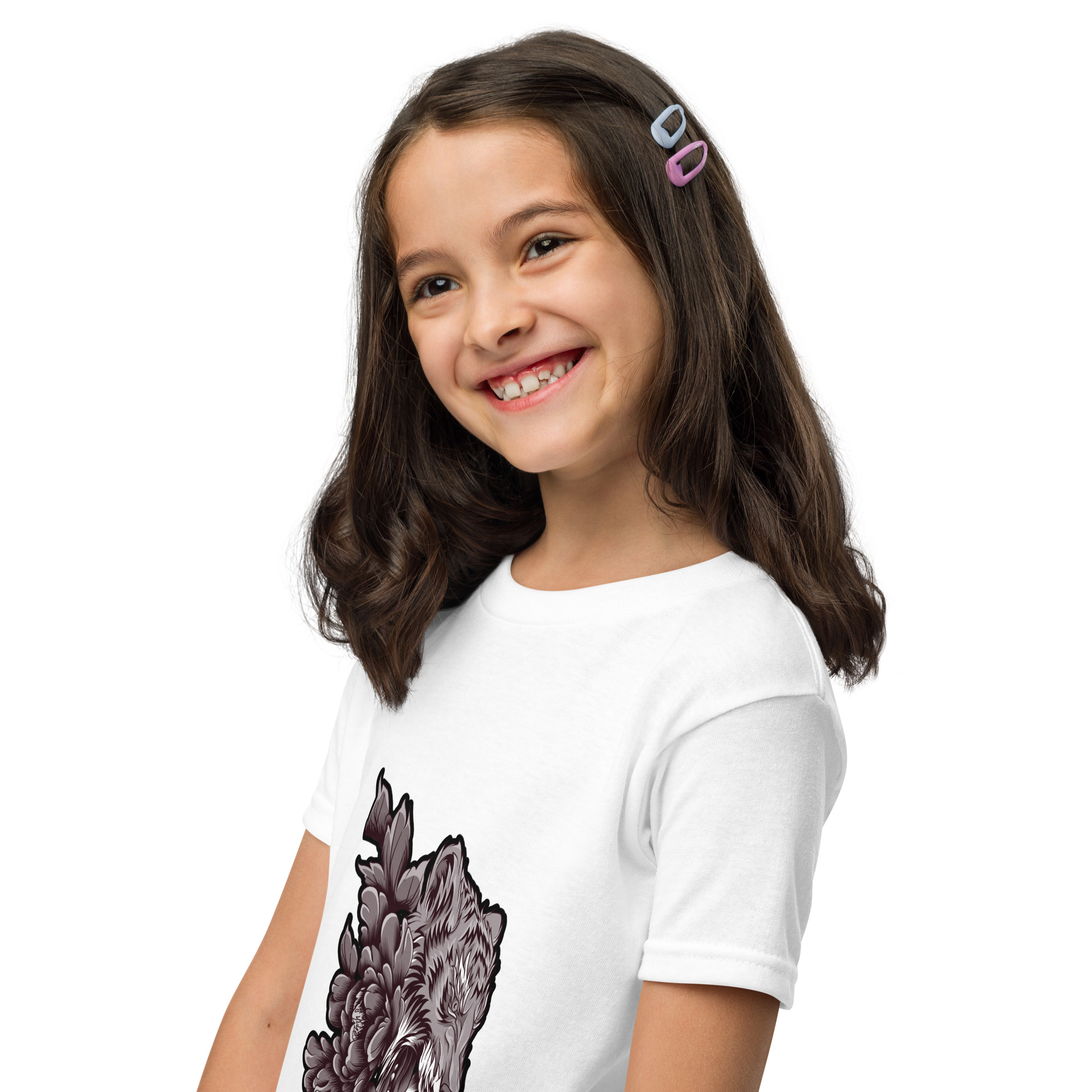 Youth Tiger Graphic T-Shirt for Girls – Stylish & Comfortable Casual Wear - Image 23